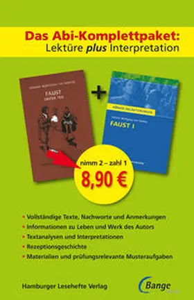 Goethe |  Faust I - Das Abi-Komplettpaket: Lektüre plus Interpretation | Buch |  Sack Fachmedien