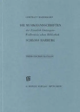  KBM 3 Die Musikhandschriften der Fürstlich Oettingen-Wallerstein'schen Bibliothek Schloss Harburg | Buch |  Sack Fachmedien