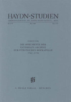 Tank / Walter |  Haydn-Studien. Veröffentlichungen des Joseph Haydn-Instituts Köln, Band IV, Heft 3/4, Mai 1980 | Buch |  Sack Fachmedien