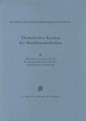 Haberl / Generaldirektion d. Bayerischen Staatlichen Bibliotheken |  KBM 14,8 Bibliothek Franz Xaver Haberl, Manuskripte BH 7055 bis BH 7865. Anhang: BH 8076 bis BH 9340 | Buch |  Sack Fachmedien