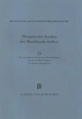 Bayerische Staatsbibliothek München / Dittrich |  KBM 14,15 Die Liturgika der Proskeschen Musikabteilung. Drucke und Handschriften der Signaturengruppe CH | Buch |  Sack Fachmedien