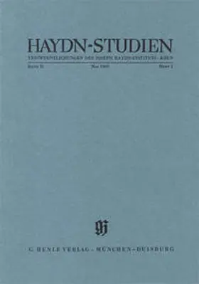 Steinpreß / Thomas / Feder | Haydn-Studien. Veröffentlichungen des Joseph Haydn-Instituts, Köln. Band II, Heft 2, Mai 1969 | Buch | 978-3-87328-137-0 | sack.de