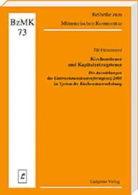 Hünermund |  Kirchensteuer und Kapitalertragsteuer | Buch |  Sack Fachmedien