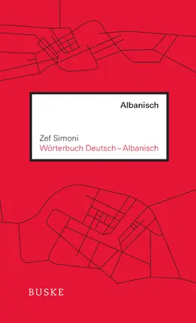 Simoni |  Wörterbuch Deutsch - Albanisch | Buch |  Sack Fachmedien