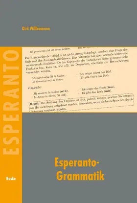 Willkommen | Willkommen, D: Esperanto-Grammatik | Buch | 978-3-87548-475-5 | sack.de