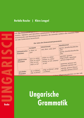 Keszler / Lengyel |  Ungarische Grammatik | eBook | Sack Fachmedien