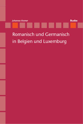 Kramer |  Romanisch und Germanisch in Belgien und Luxemburg | eBook | Sack Fachmedien