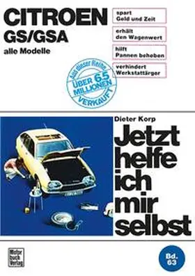 Korp |  Citroen GS/GSA | Buch |  Sack Fachmedien