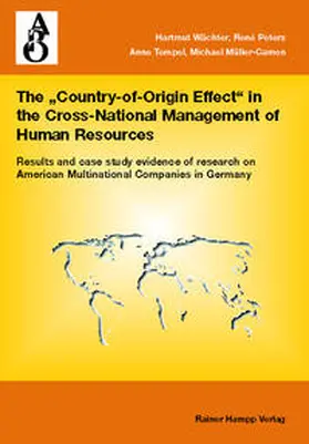 Wächter / Peters / Tempel |  The ,Country-of-Origin Effect'in the Cross-National Management of Human Resources | Buch |  Sack Fachmedien