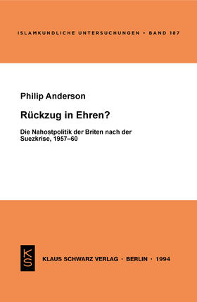 Anderson |  Rückzug in Ehren? | Buch |  Sack Fachmedien