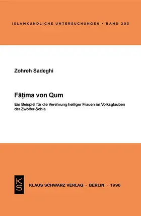 Sadeghi |  Fatima von Qum | Buch |  Sack Fachmedien