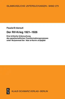 Asrouti |  Der Rif-Krieg 1921-1926 | Buch |  Sack Fachmedien