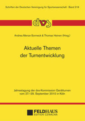 Menze-Sonneck / Heinen |  Aktuelle Themen der Turnentwicklung | Buch |  Sack Fachmedien