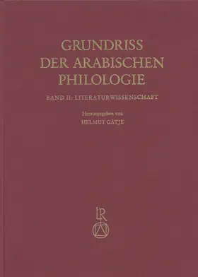 Fischer |  Grundriß der arabischen Philologie | Buch |  Sack Fachmedien