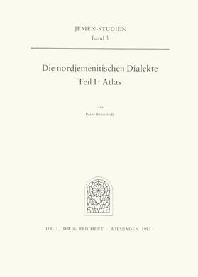 Behnstedt |  Die nordjemenitischen Dialekte (Atlas) | Buch |  Sack Fachmedien