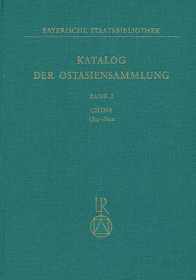  Katalog der Ostasiensammlung | Buch |  Sack Fachmedien