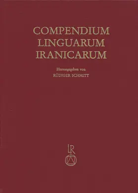 Schmitt |  Compendium Linguarum Iranicarum | Buch |  Sack Fachmedien