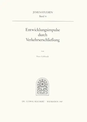 Gebhardt |  Entwicklungsimpulse durch Verkehrserschließung | Buch |  Sack Fachmedien