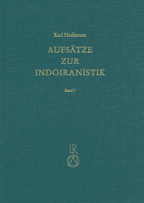 Hoffmann |  Aufsätze zur Indoiranistik | Buch |  Sack Fachmedien