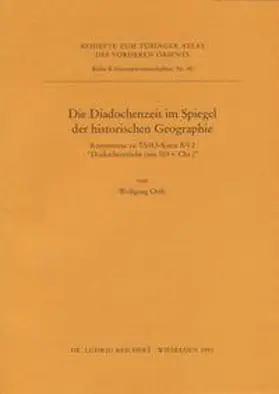 Orth |  Die Diadochenzeit im Spiegel der historischen Geographie | Buch |  Sack Fachmedien