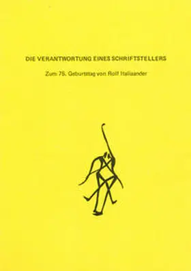 Kraske / Flachsmeier / Flemming |  Die Verantwortung eines Schriftstellers | Buch |  Sack Fachmedien