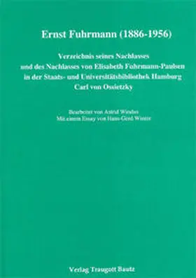 Kühn / Mahn / Marbach |  Ernst Fuhrmann (1886-1956) | Buch |  Sack Fachmedien