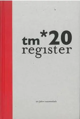 Broeckmann / Munz |  tm*20 register | Buch |  Sack Fachmedien