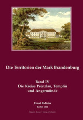 Fidicin |  Territorien der Mark Brandenburg | Buch |  Sack Fachmedien