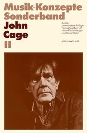  John Cage II | Buch |  Sack Fachmedien