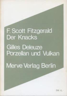 Fitzgerald / Deleuze |  Der Knacks. Porzellan und Vulkan | Buch |  Sack Fachmedien