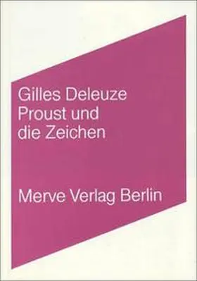 Deleuze |  Proust und die Zeichen | Buch |  Sack Fachmedien