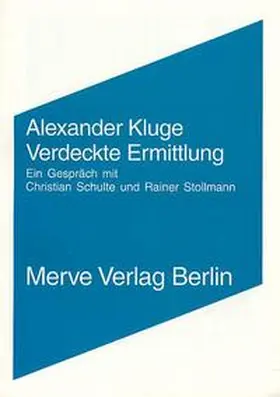 Kluge |  Verdeckte Ermittlung | Buch |  Sack Fachmedien