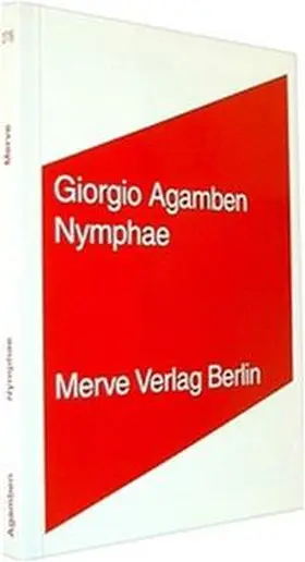 Agamben / Hiepko | Nymphae | Buch | 978-3-88396-210-8 | sack.de