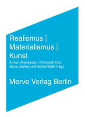 Garcia / Negarestani / Wark |  Realismus | Materialismus | Kunst | Buch |  Sack Fachmedien