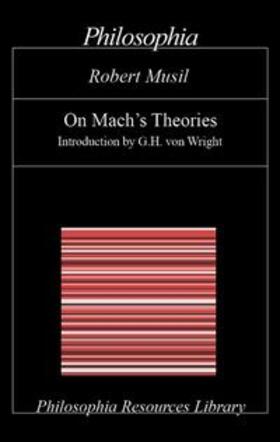 Musil |  On Mach's Theories | Buch |  Sack Fachmedien