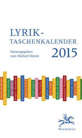 Arp / Bonné / Brinkmann |  Lyrik-Taschenkalender 2015 | Buch |  Sack Fachmedien