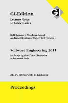 Reussner / Gesellschaft für Informatik e.V., Bonn / Grund |  Proceedings 183 Software Engineering 2011 | Buch |  Sack Fachmedien
