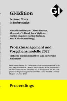 Fazal-Baqaie / Linssen / Volland |  GI Edition Proceedings Band 327 - Projektmanagement und Vorg | Buch |  Sack Fachmedien