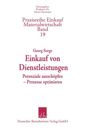 Sorge |  Einkauf von Dienstleistungen. | Buch |  Sack Fachmedien