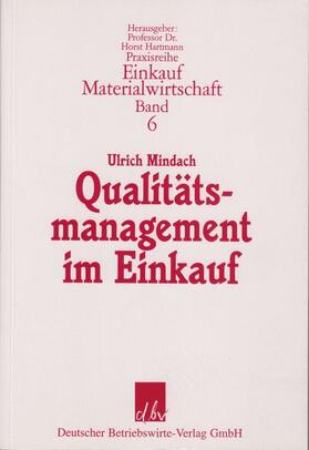 Mindach |  Qualitätsmanagement im Einkauf. | eBook | Sack Fachmedien