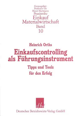 Orths |  Einkaufscontrolling als Führungsinstrument. | eBook | Sack Fachmedien