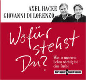 Hacke / Di Lorenzo |  Wofür stehst Du? CD | Sonstiges |  Sack Fachmedien