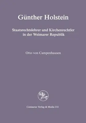 Campenhausen |  Günther Holstein | Buch |  Sack Fachmedien