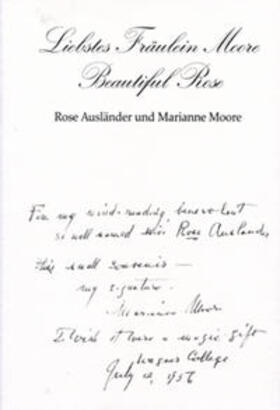 Moore / Ausländer / Braun |  Moore, M: Liebstes Fräulein Moore - Beautiful Rose | Buch |  Sack Fachmedien
