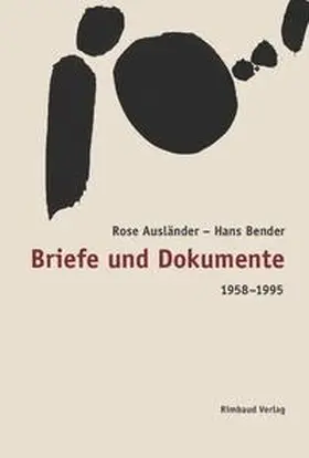 Ausländer / Bender / Braun |  Briefe und Dokumente 1958-1995 | Buch |  Sack Fachmedien