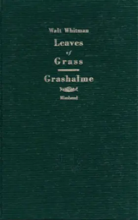 Whitman |  Leaves of Grass. Grashalme | Buch |  Sack Fachmedien