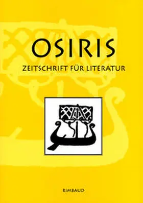 Char / Camus / Albers |  Osiris. Zeitschrift für Literatur und Kunst | Buch |  Sack Fachmedien