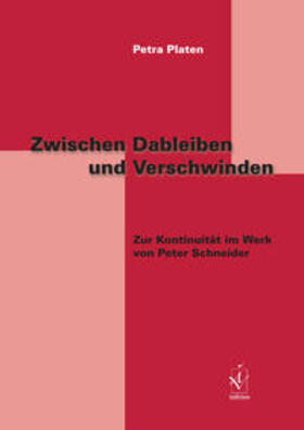 Platen |  Zwischen Dableiben und Verschwinden | Buch |  Sack Fachmedien