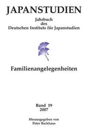 Backhaus / Deutsches Institut f. Japanstudien d. Stiftung Dt. Geisteswissenschaftliche Institute im Ausland / Deutsches Institut für Japanstudien |  Japanstudien. Jahrbuch des Deutschen Instituts für Japanstudien / Japanstudien. Jahrbuch des Deutschen Instituts für Japanstudien | Buch |  Sack Fachmedien