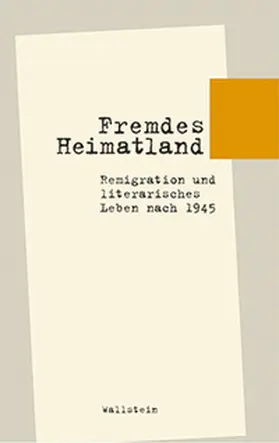 Krohn / von der Lühe |  »Fremdes Heimatland« | Buch |  Sack Fachmedien